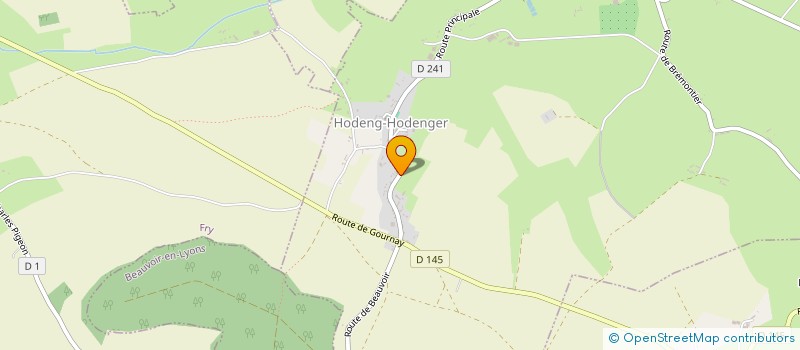 localisation de l'entreprise SCEA GMX à HODENG-HODENGER