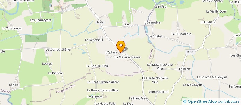 localisation de l'entreprise SCEA GOBIN  PIRE-CHANCE