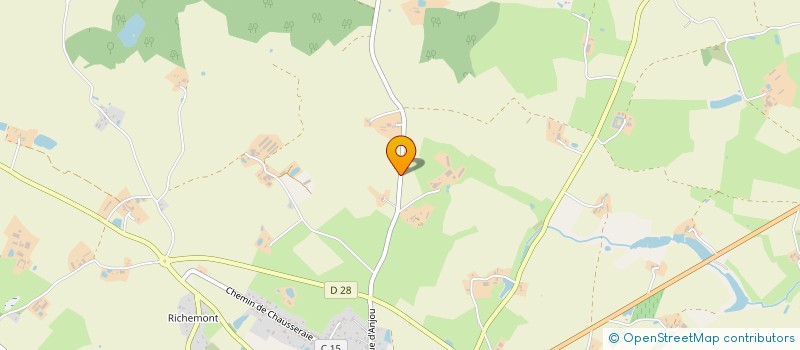 localisation de l'entreprise SCEA GODET NATHALIE à NUEIL-LES-AUBIERS