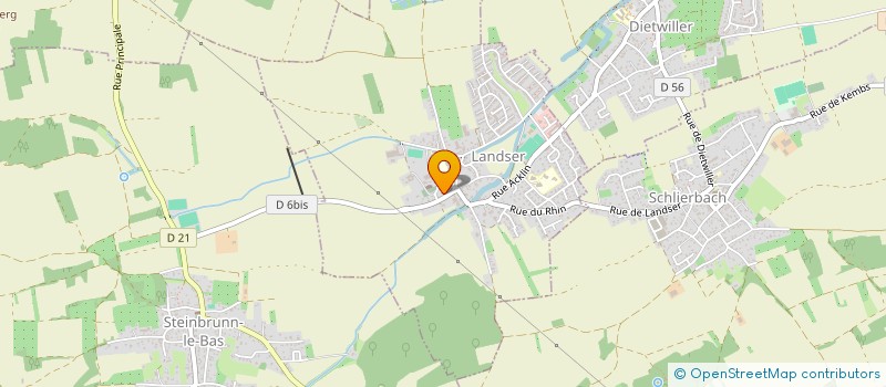 localisation de l'entreprise SCEA GOEPFERT  SCHLIERBACH