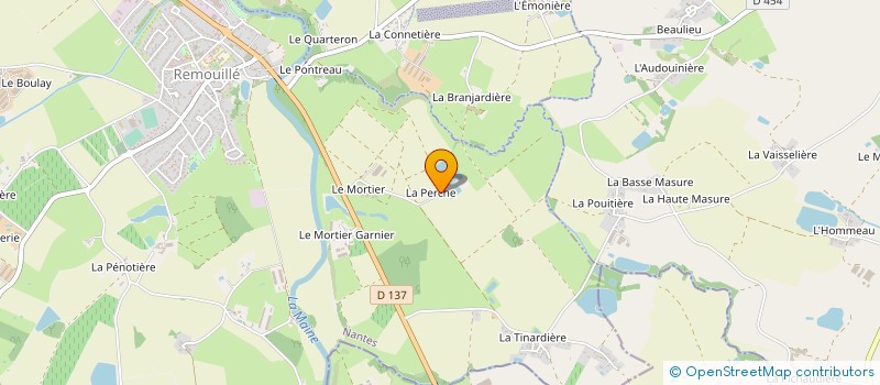 localisation de l'entreprise SCEA GOULET à REMOUILLE