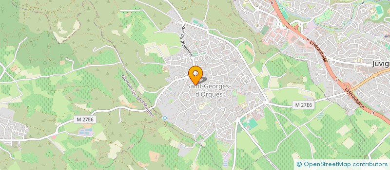 localisation de l'entreprise SCEA GOUYRAUNE  SAINT-GEORGES-D'ORQUES