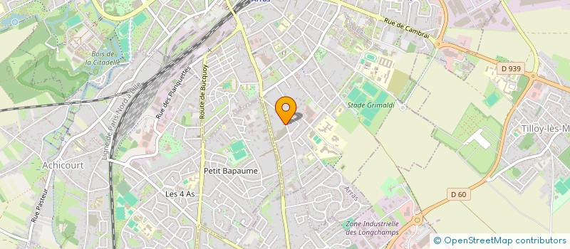 localisation de l'entreprise SCEA GRALLE à ARRAS