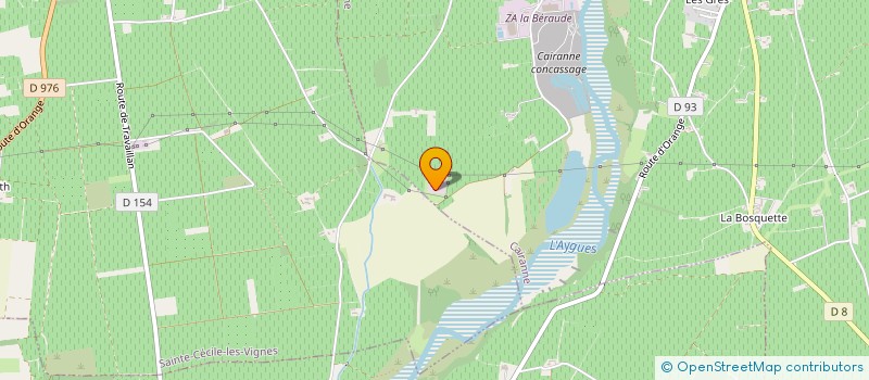 localisation de l'entreprise SCEA GRAND ALCYON  SAINTE-CECILE-LES-VIGNES