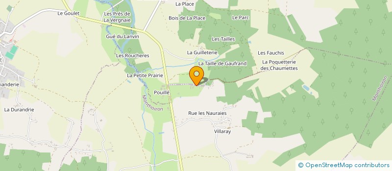 localisation de l'entreprise SCEA GRANGE DE TONNAS  MONTHOIRON