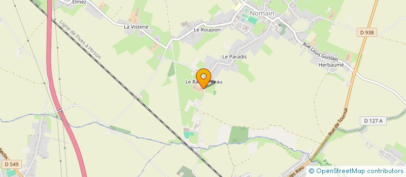 localisation de l'entreprise SCEA GRAS CORP  NOMAIN