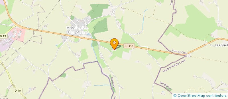 localisation de l'entreprise SCEA GRASTEAU  MAROLLES LES SAINT CALAIS