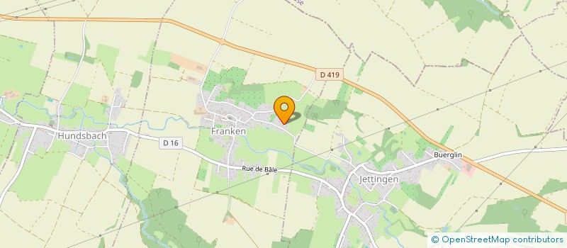 localisation de l'entreprise SCEA GRIENENBERGER MICHEL  FRANKEN