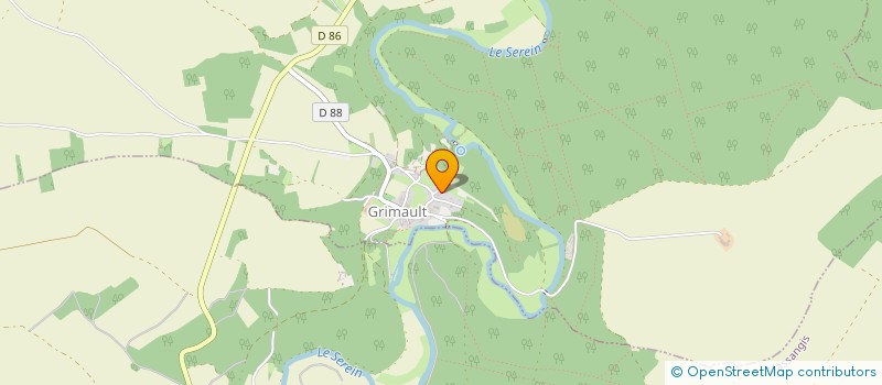 localisation de l'entreprise SCEA GUDIN  JOUANCY