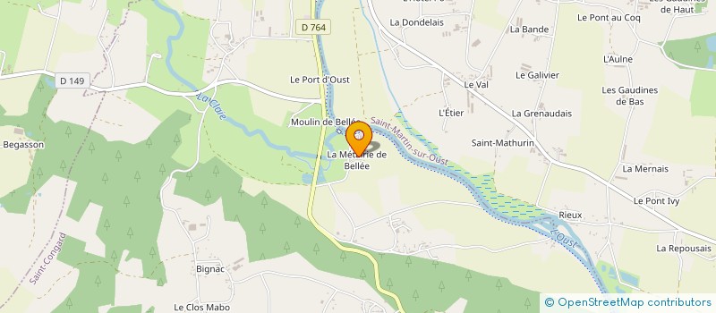 localisation de l'entreprise SCEA GUERRIER à SAINT-CONGARD