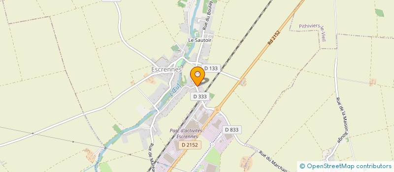 localisation de l'entreprise SCEA GUILLET à ESCRENNES