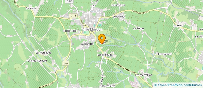 localisation de l'entreprise SCEA GUILLOT PERE ET FILS à VILLIE-MORGON