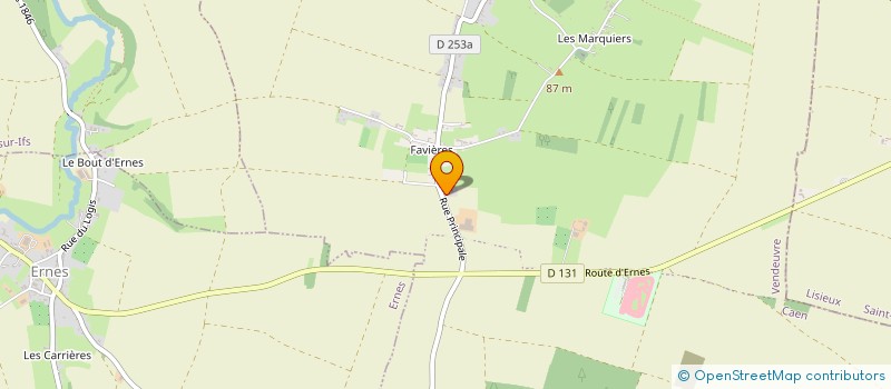 localisation de l'entreprise SCEA HAGHEBAERT  VENDEUVRE