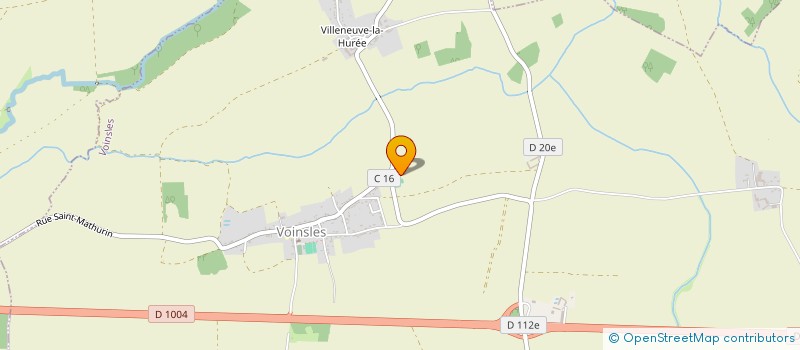 localisation de l'entreprise SCEA HARAS D'ARUNDI  VOINSLES