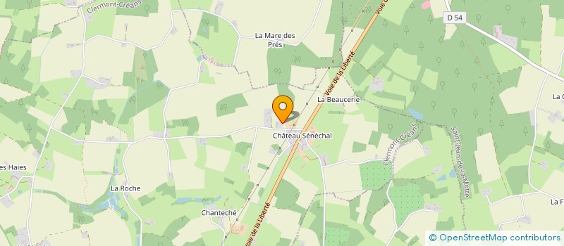 localisation de l'entreprise SCEA HARAS DE LA MOTTE LUBIN  CROSMIERES