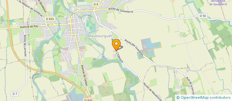 localisation de l'entreprise SCEA HARAS DE LA PODEROSA  MAUBOURGUET