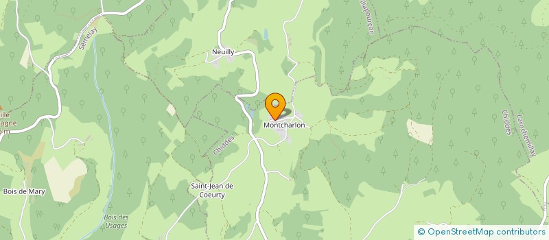 localisation de l'entreprise SCEA HARAS DE MONTCHARLON à CHIDDES
