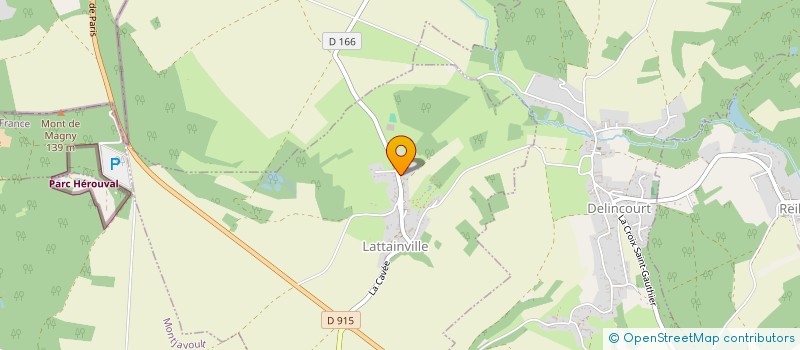 localisation de l'entreprise SCEA HARAS DES ROSES  LATTAINVILLE