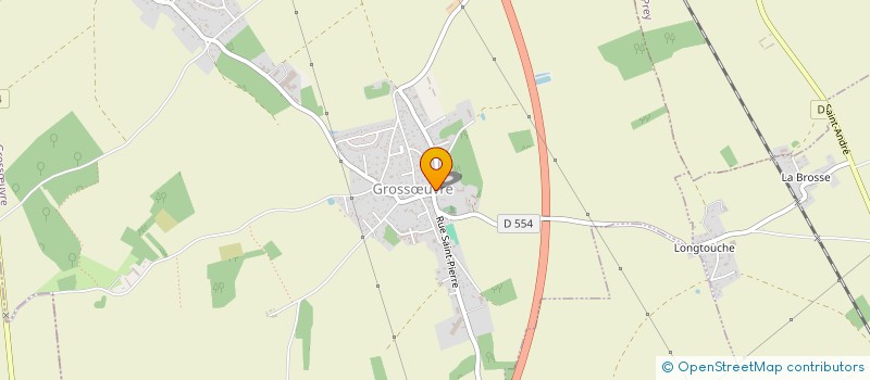 localisation de l'entreprise SCEA HARAS DU BREUIL LULU  GROSSUVRE