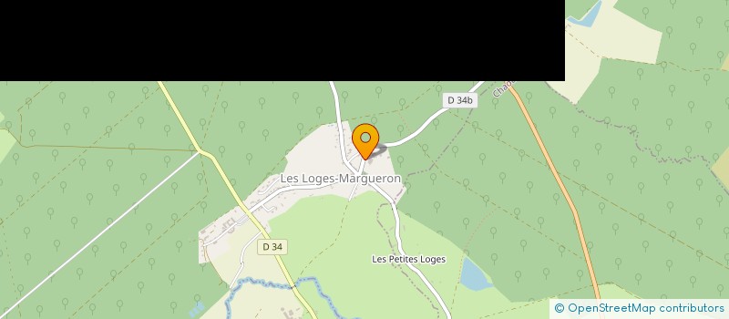 localisation de l'entreprise SCEA HARAS XY  LES LOGES-MARGUERON