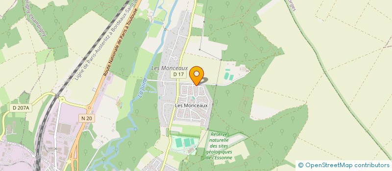 localisation de l'entreprise SCEA HARDOUIN à MORIGNY-CHAMPIGNY