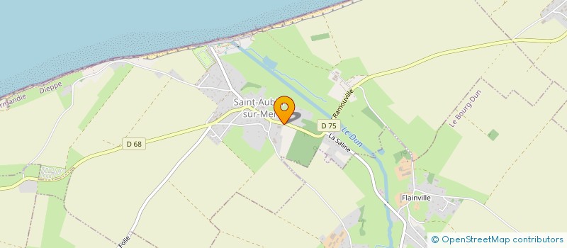 localisation de l'entreprise SCEA HARNOIS  SAINT-AUBIN-SUR-MER