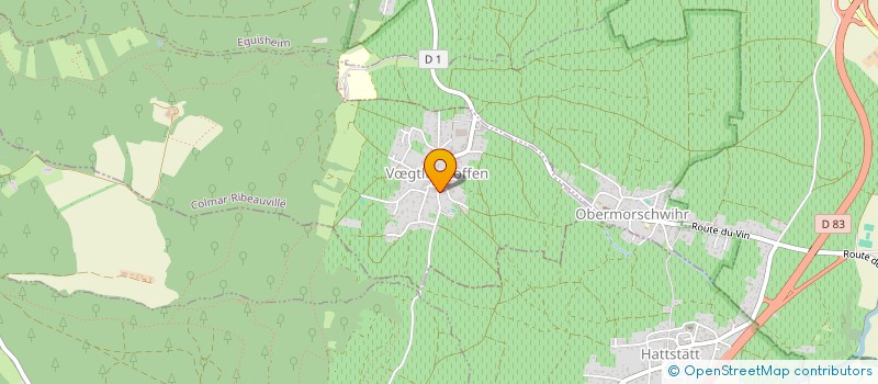 localisation de l'entreprise SCEA HARTMANN-POIREY  VGTLINSHOFFEN