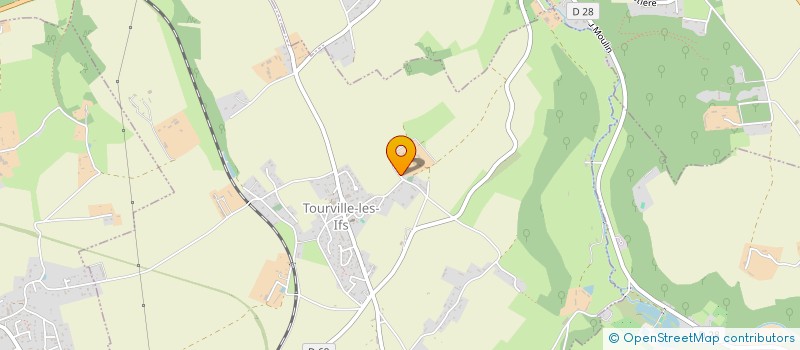 localisation de l'entreprise SCEA HEBERT FRERE & SOEURS  TOURVILLE-LES-IFS