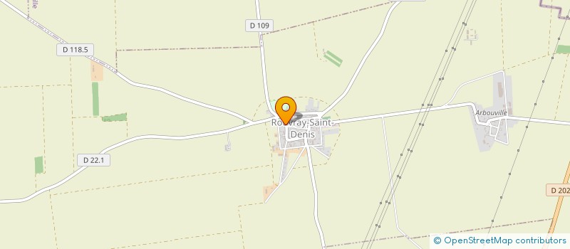 localisation de l'entreprise SCEA HERPIN-SALLIER à ROUVRAY-SAINT-DENIS