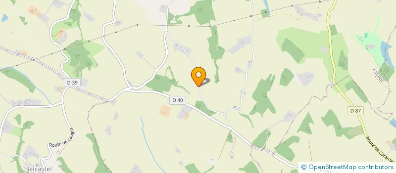 localisation de l'entreprise SCEA HIREL  LAVAUR