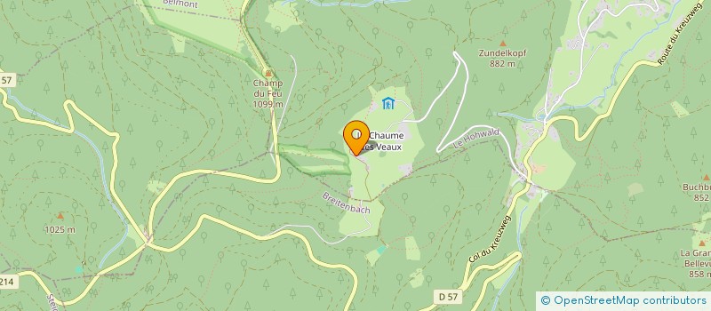 localisation de l'entreprise SCEA HOCHFELD  LE HOHWALD