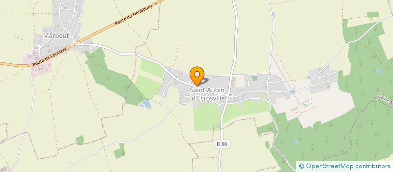 localisation de l'entreprise SCEA HORTI HAAS  SAINT-AUBIN-D'ECROSVILLE