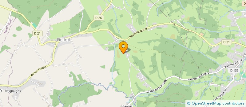 localisation de l'entreprise SCEA HOUCHET  CASSAGNE