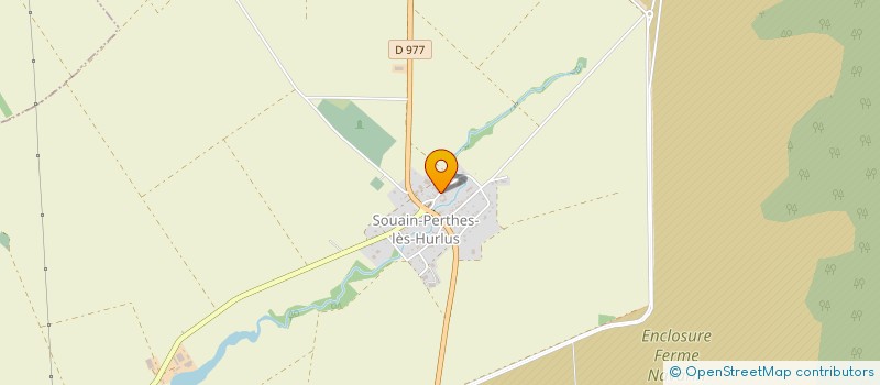 localisation de l'entreprise SCEA HUBERT VIE  SOUAIN-PERTHES-LES-HURLUS