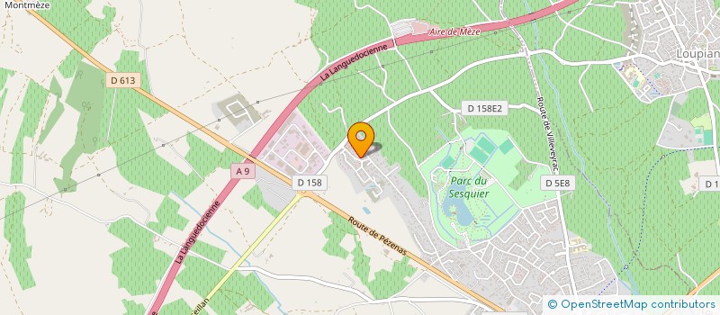 localisation de l'entreprise SCEA HUITRES ERRERE à BOUZIGUES
