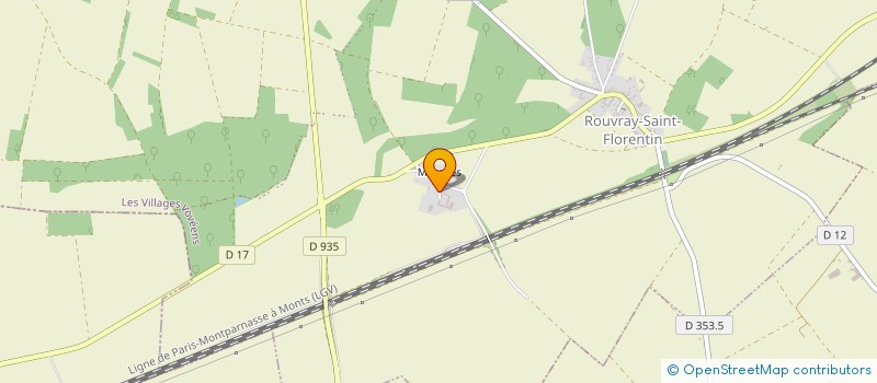 localisation de l'entreprise SCEA HULLOT à LOUVILLE-LA-CHENARD
