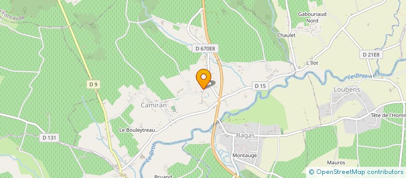 localisation de l'entreprise SCEA IDIART RAYNALDY  CAMIRAN