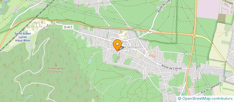 localisation de l'entreprise SCEA JAMP  WINTZENHEIM