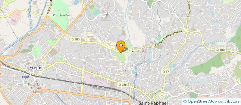 localisation de l'entreprise SCEA JAS DES OLIVIERS à FREJUS