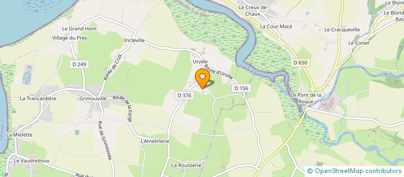 localisation de l'entreprise SCEA JB  MONTMARTIN-SUR-MER