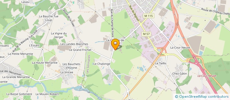 localisation de l'entreprise SCEA JEAN-LUC GARNIER ET COMPAGNIE à SORINIERES (LES)