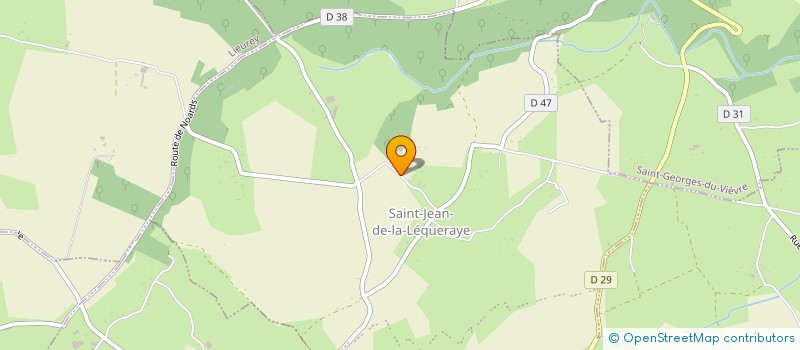 localisation de l'entreprise SCEA JEAN-PASCAL ROELENS  LE MESNIL-SAINT-JEAN