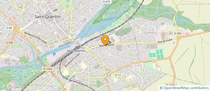 localisation de l'entreprise SCEA JEHOL  SAINT-QUENTIN