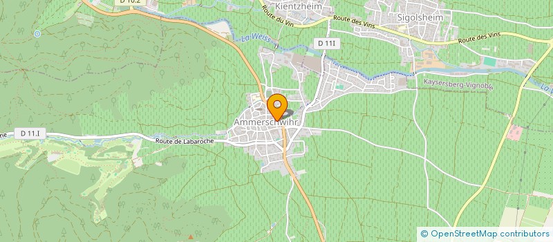 localisation de l'entreprise SCEA JEROME HEITZMANN ET FILS  AMMERSCHWIHR