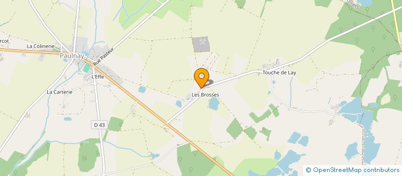 localisation de l'entreprise SCEA JLMD à PAULNAY