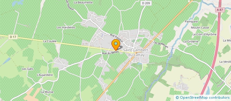 localisation de l'entreprise SCEA JOLIVET à VAL-DU-LAYON