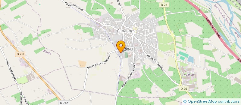 localisation de l'entreprise SCEA JOUBERT GERARD à CABANNES