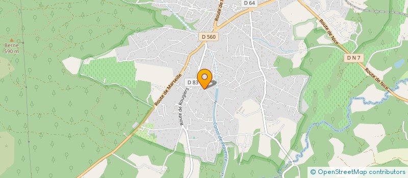 localisation de l'entreprise SCEA JOUVET à SAINT-MAXIMIN-LA-SAINTE-BAUME