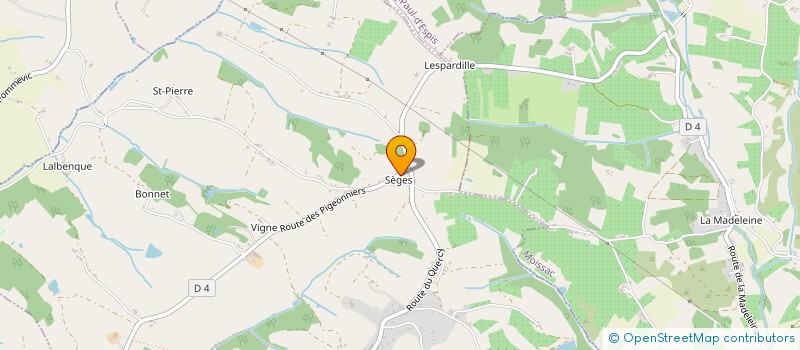 localisation de l'entreprise SCEA JPAM-VITI  BOUDOU