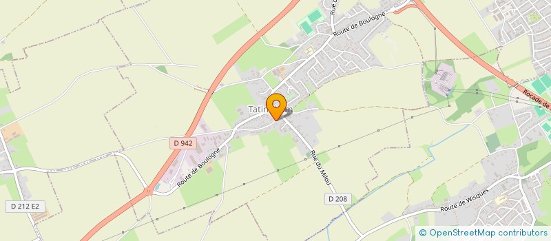 localisation de l'entreprise SCEA JUAU  SAINT-MARTIN-LEZ-TATINGHEM